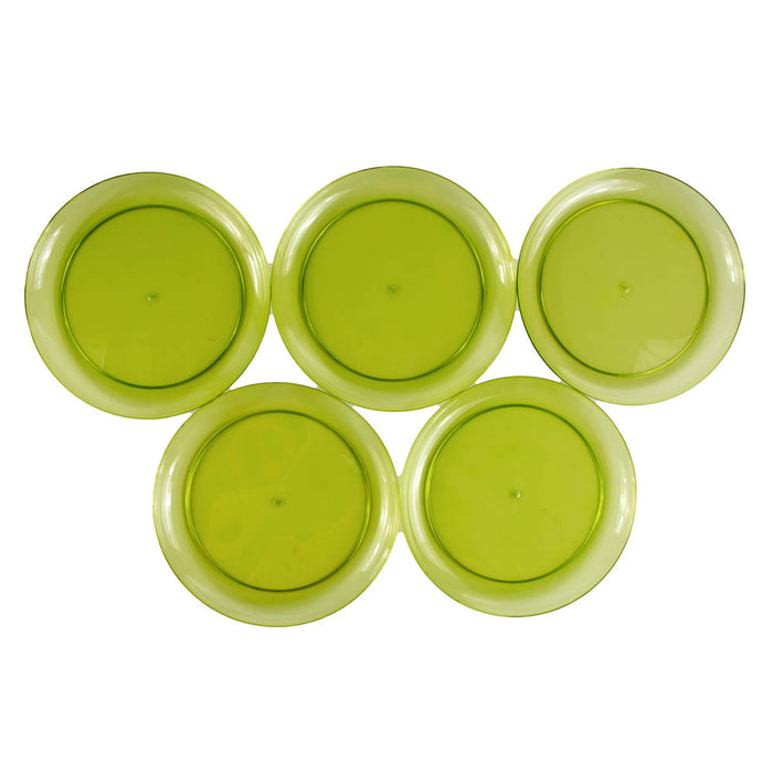 Plastic Dishes, Pack of 5