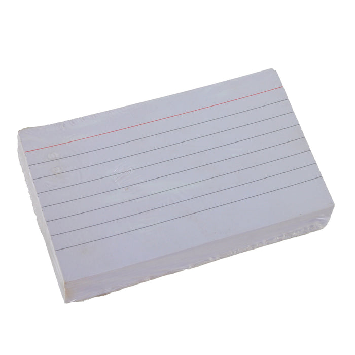 Yassin Index Cards, Lined, Size 7.5×12.5 cm, 100 Sheets