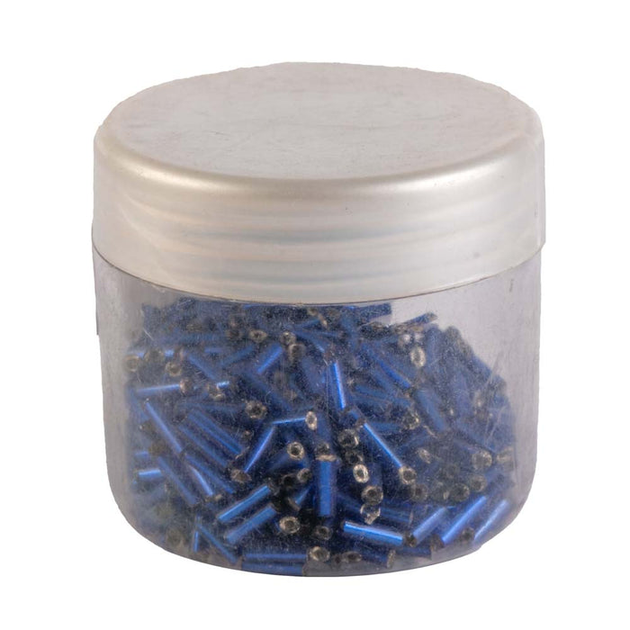 Cylindrical Beads Jar, MultiColor,