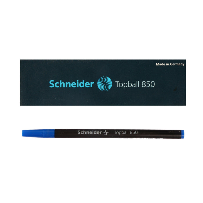 Schneider Topball 850 Rollerball Pen Refill pack of 2 Tube