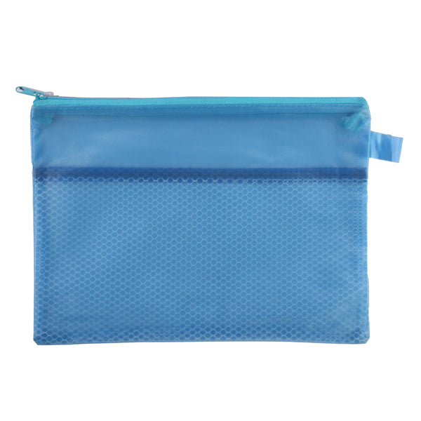 Mesh Zipper Bag 1801-2, 2 Pockets, Size A5
