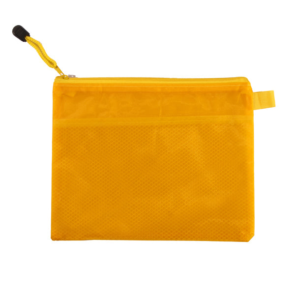 Mesh Zipper Bag 1801-2, 2 Pockets, Size A5