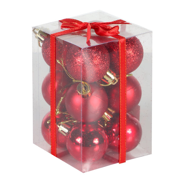 Christmas Ornaments Hanging Balls, Pack of 12 Ball, Size 7cm