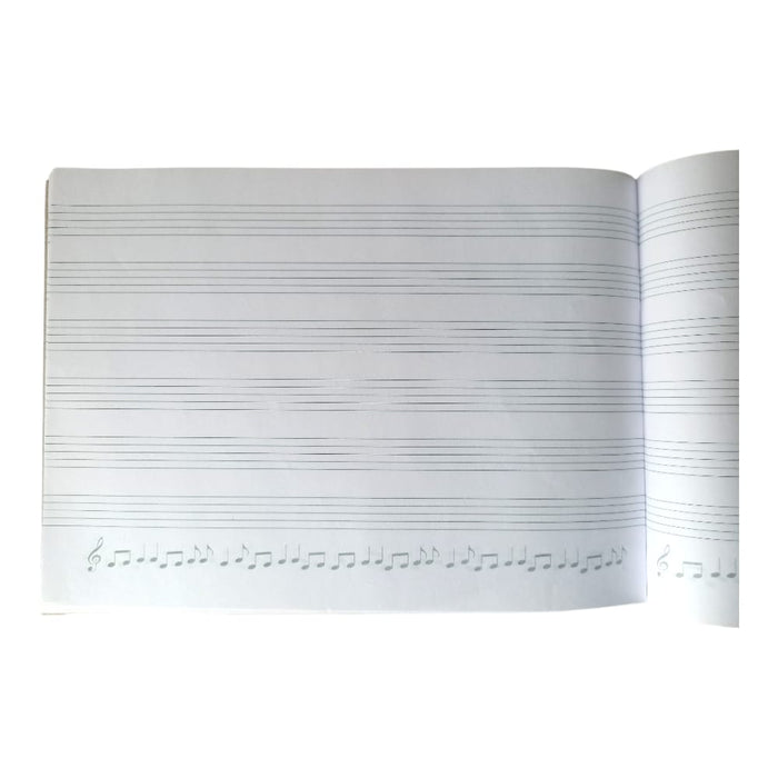 Music Notebook, 17x24.5cm,16 Sheets