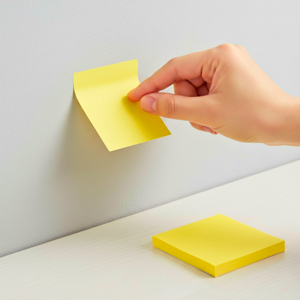 Sticky Notes, 100 Sheets, Yellow