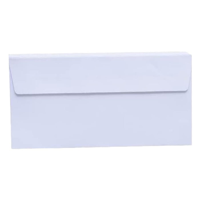Gazelle Paper Envelope, DL (11x22cm), 100 gm, Pack of 50