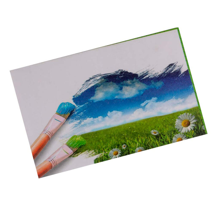 Gazelle Colors Paper Envelope, 9cmx14cm, Light Green