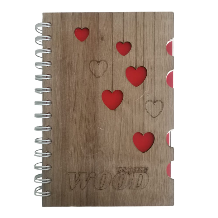 Yassin 1177 Notebook, Woody Note, (19x12.5cm), 80 Sheets