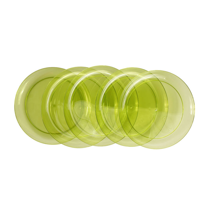 Plastic Dishes, Pack of 5