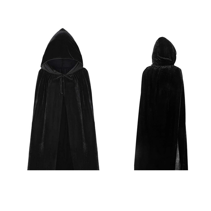 Halloween Hooded Cloak, Vampire, Reaper, Devil, One Size