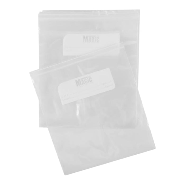 Resealable Clear Plastic Bags, pack of 10