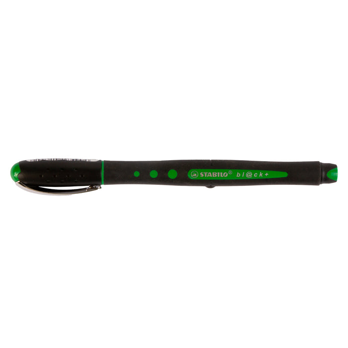 قلم جيل 0.3 مم, موديل بلاك فاين, أخضر ستابيلو