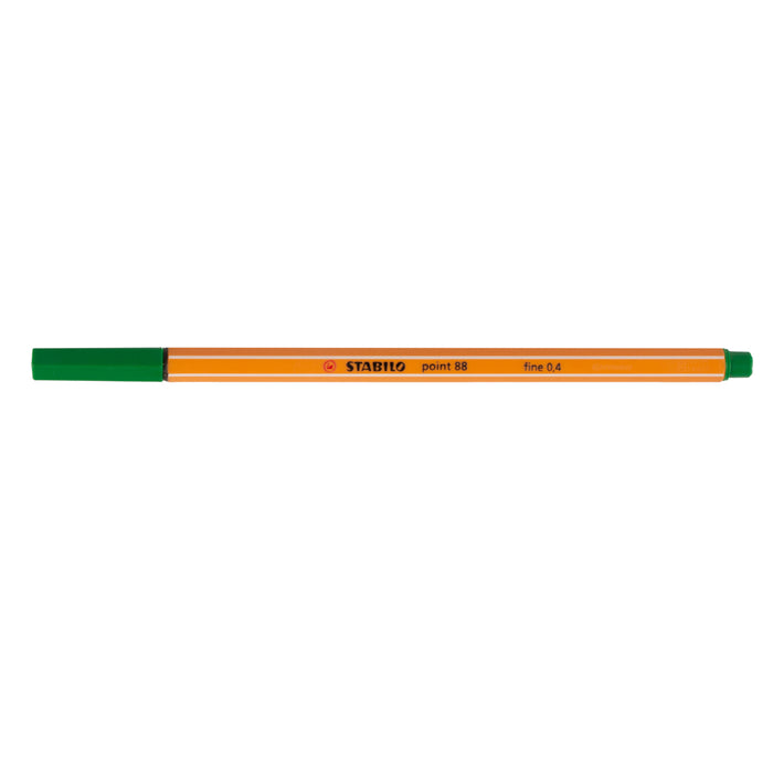 Stabilo 36-88 Fineliner Pen, Point 88, 0.4mm, Green