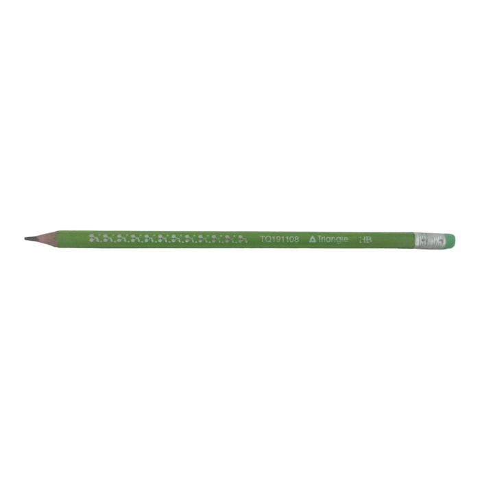 قلم رصاص بأستيكة مثلثه ,  2.2 مم  من يولين