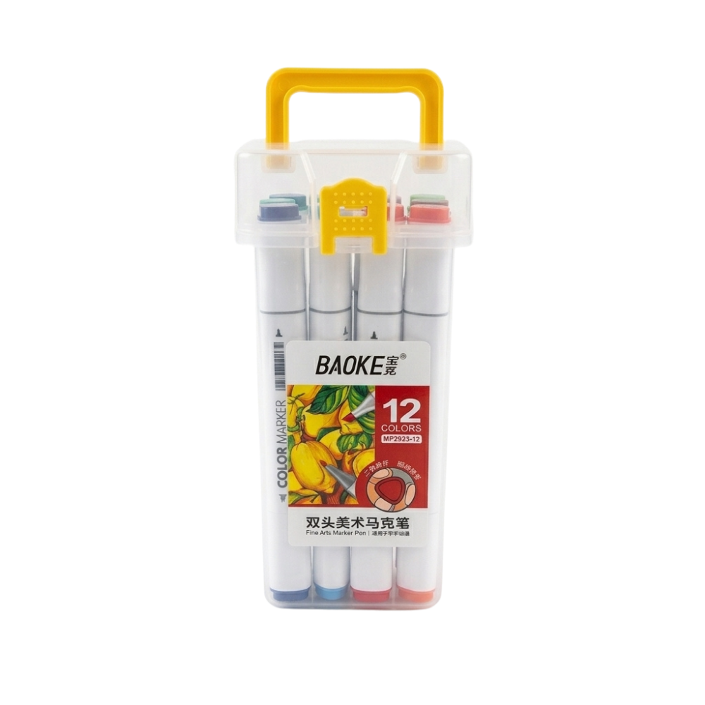 MP2933 Art Markers Set, Dual Tip