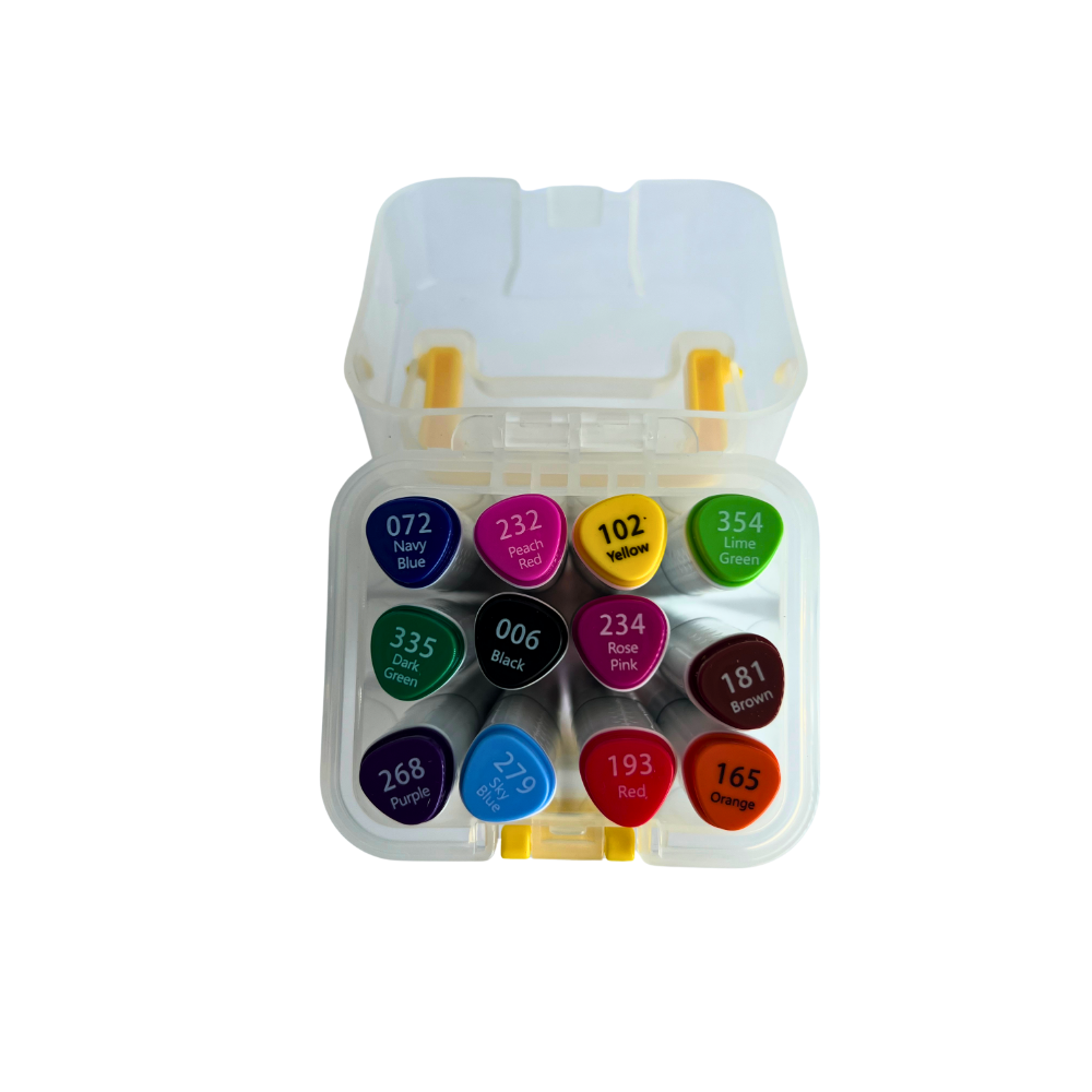 MP2933 Art Markers Set, Dual Tip