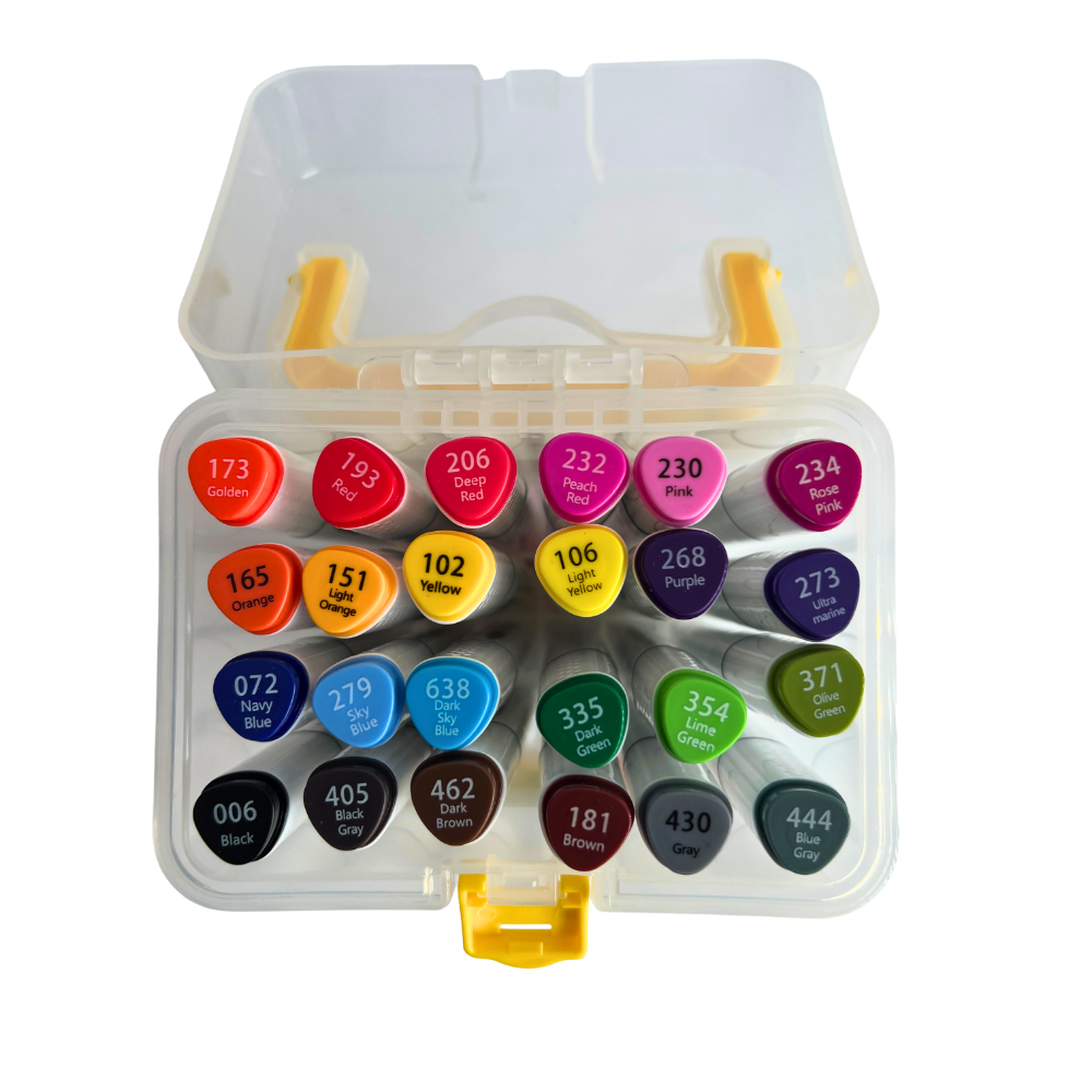 MP2933 Art Markers Set, Dual Tip