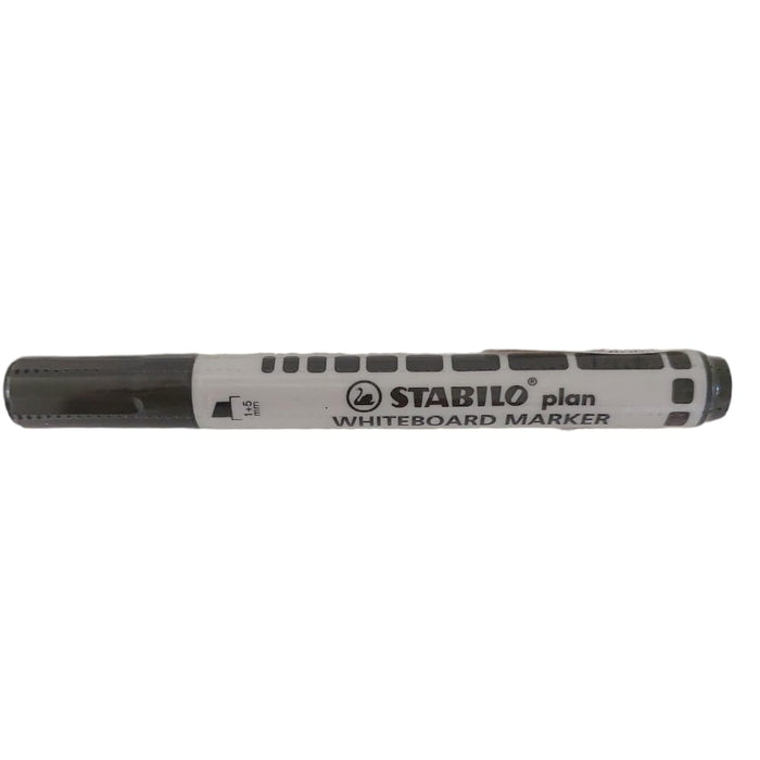 Stabilo Whiteboard Marker, Chisel Tip, Black