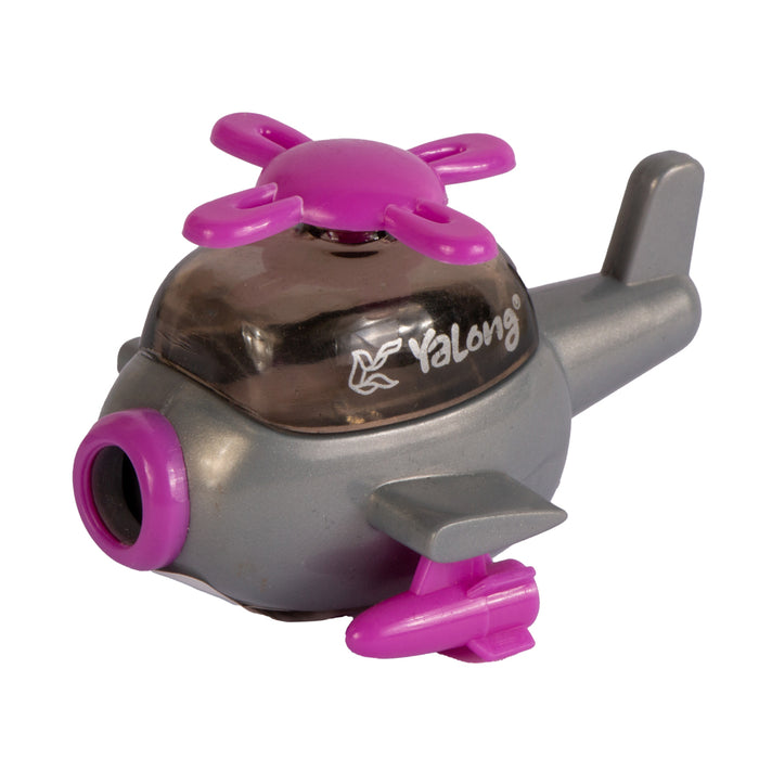 Yalong YL-96168 Helicopter Shaped Plastic Pencil Sharpener