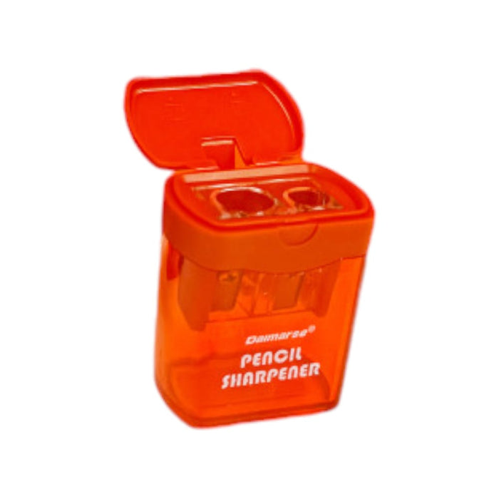 Plastic Sharpener with Container, DMS 820, 2 Eyes