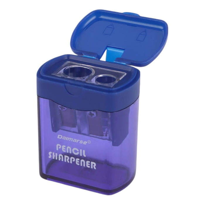 Plastic Sharpener with Container, DMS 820, 2 Eyes