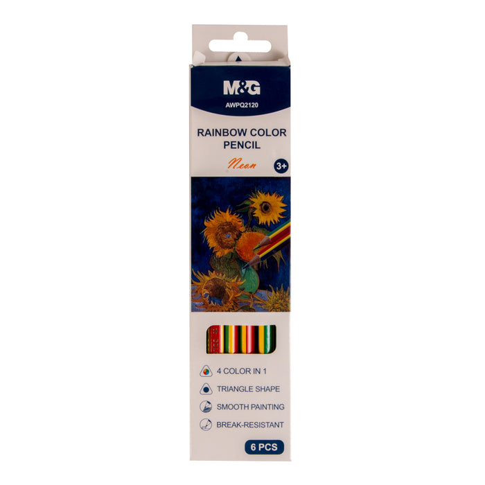 M&G AWPQ‏2120 Wood Color Pencils,12 Colors