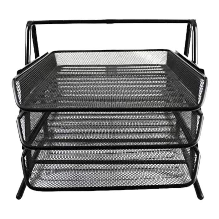 Select MO-306 Metal Desk Tray, Black
