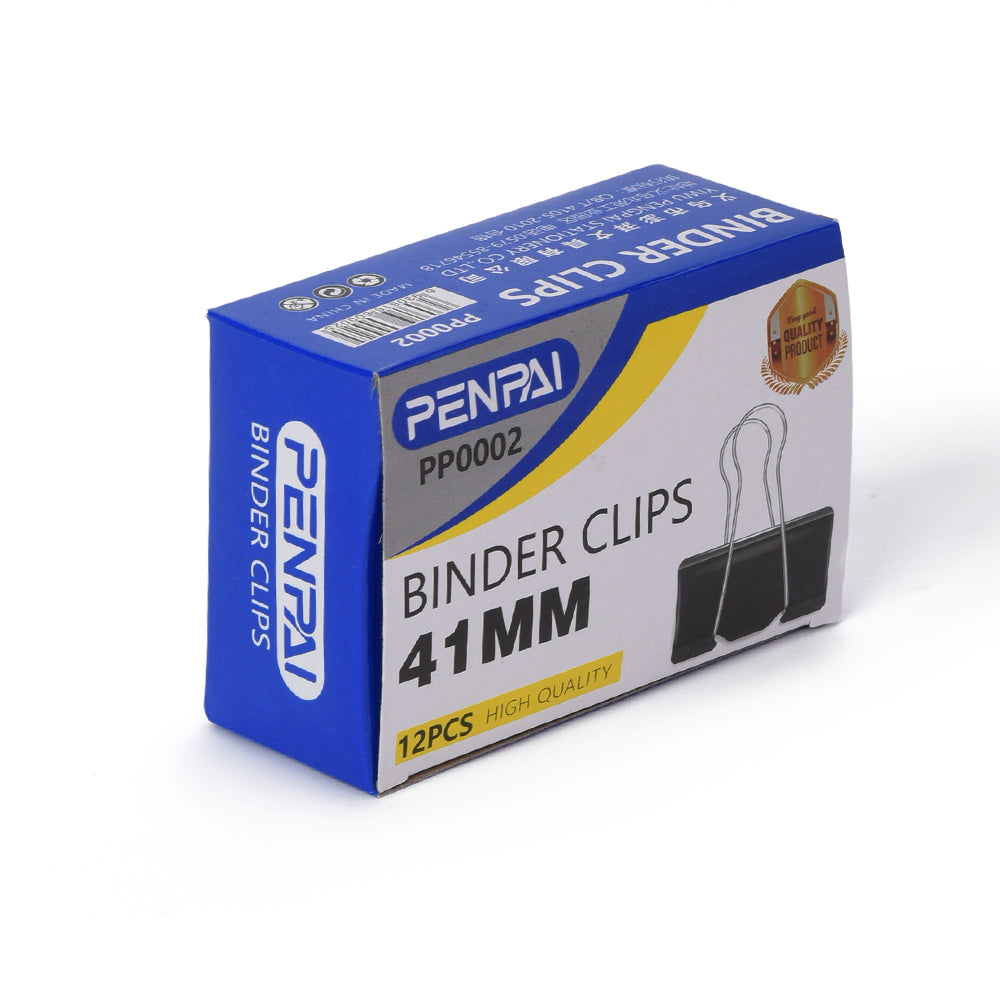 Binder Clips, 12 Pcs.
