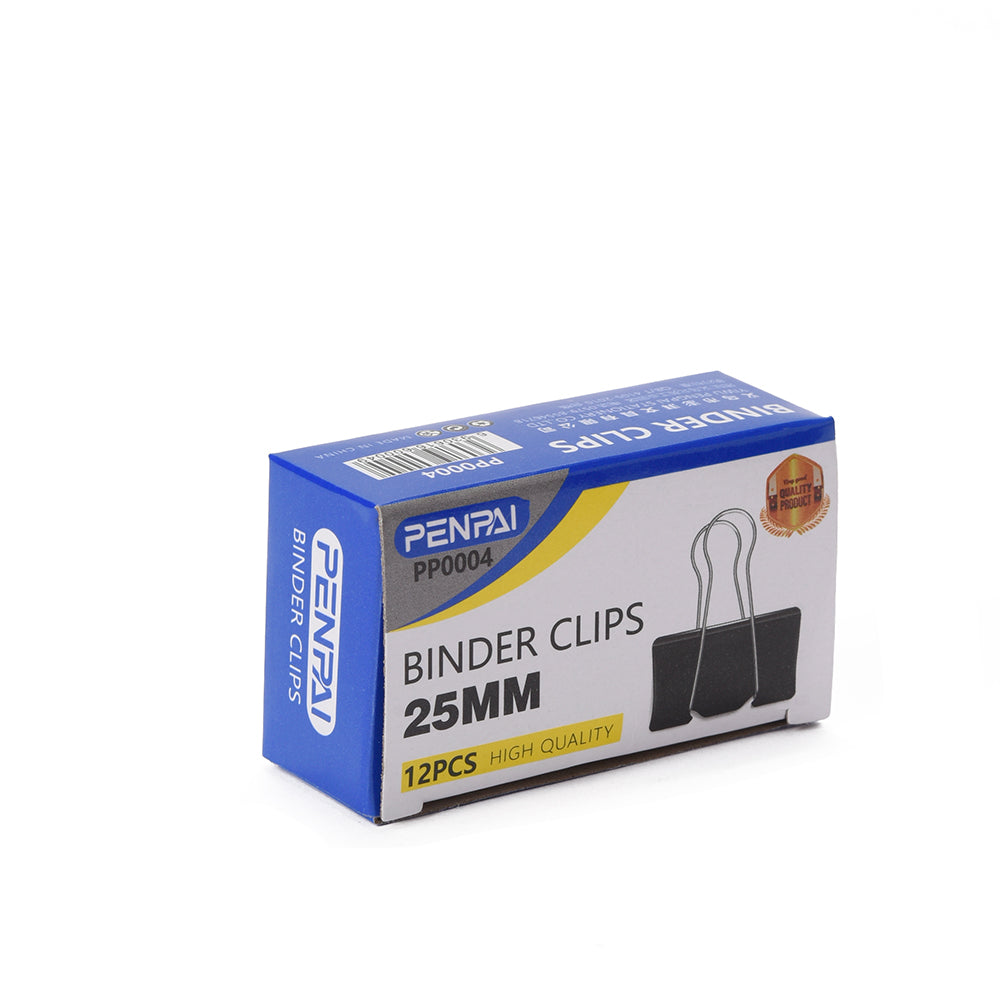 Binder Clips, 12 Pcs.