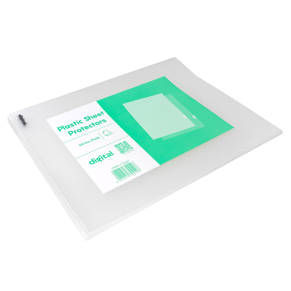 A4 Sheet Protector, L-Shape, 50 Pcs.