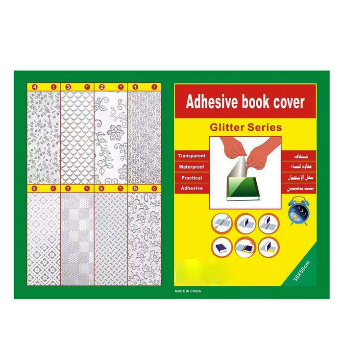Adhesive Transparent Book Cover Size 50×36 cm