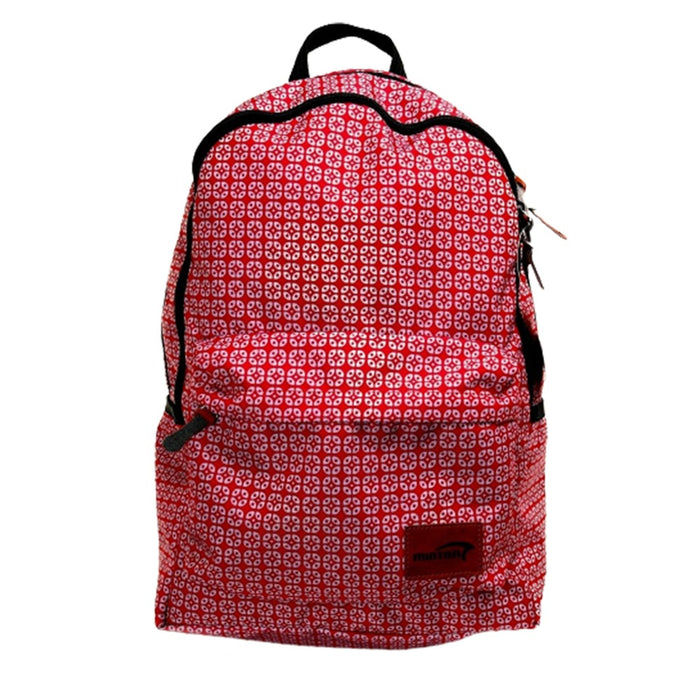 Mintra Printed 20L Backpack, (51×32 cm), Red, Dots