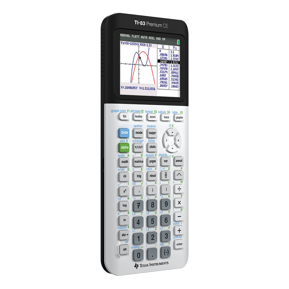 TI-83 Premium CE Color Graphing Calculator (Python Edition)