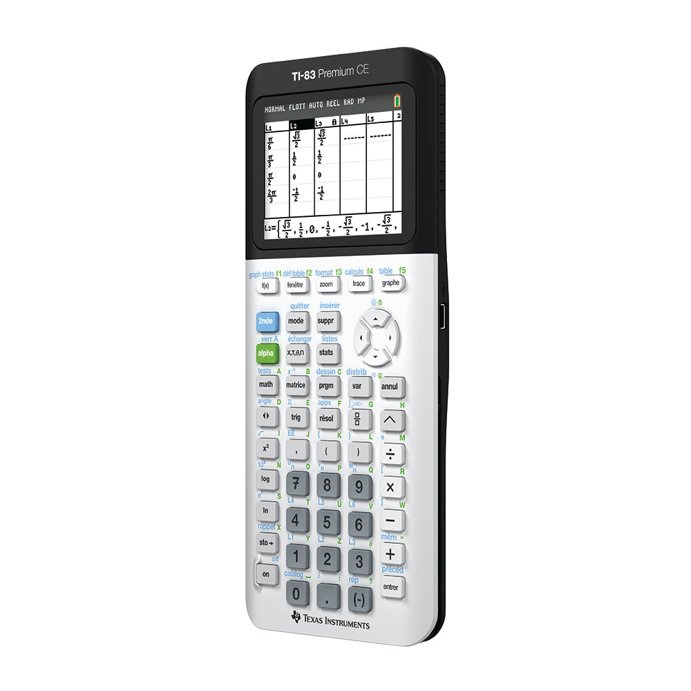 TI-83 Premium CE Color Graphing Calculator (Python Edition)