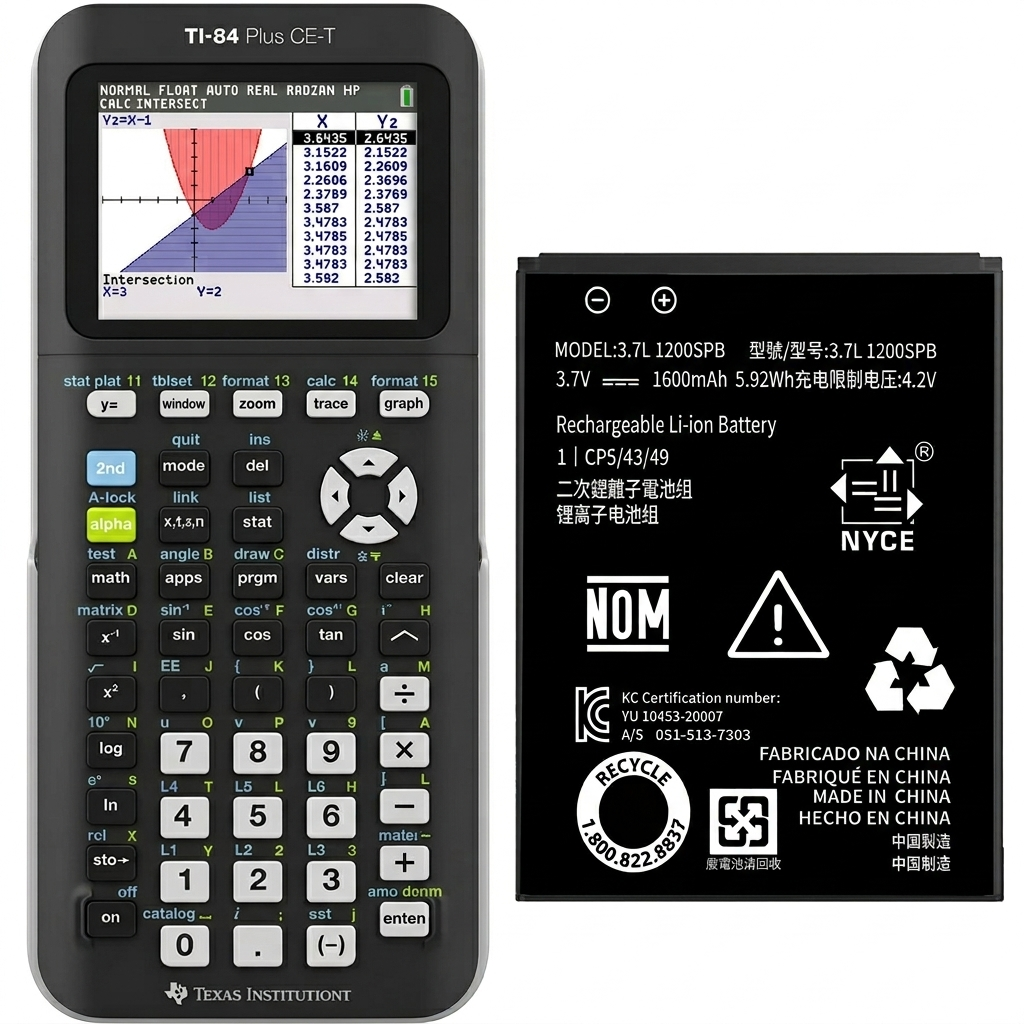 TI 3.7V Li-ion Battery