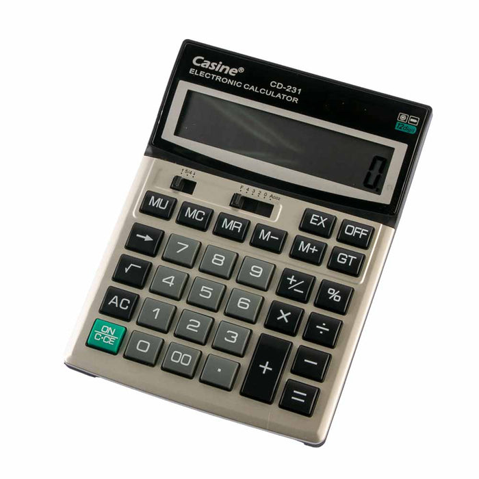 Casine CD-231 12 Digits Desktop Calculator