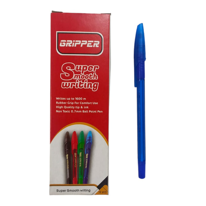 Linc Pens Gripper Ballpoint Pen, 0.7mm, Pack of 12