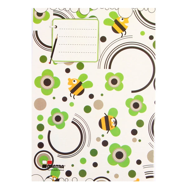 Mintra Stapled Notebook, A5 (14.8 × 21cm), English Lined, Multicolor