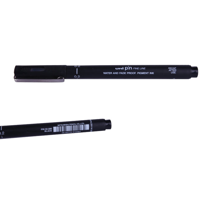 Uniball Pin Fine Line Pen, Black