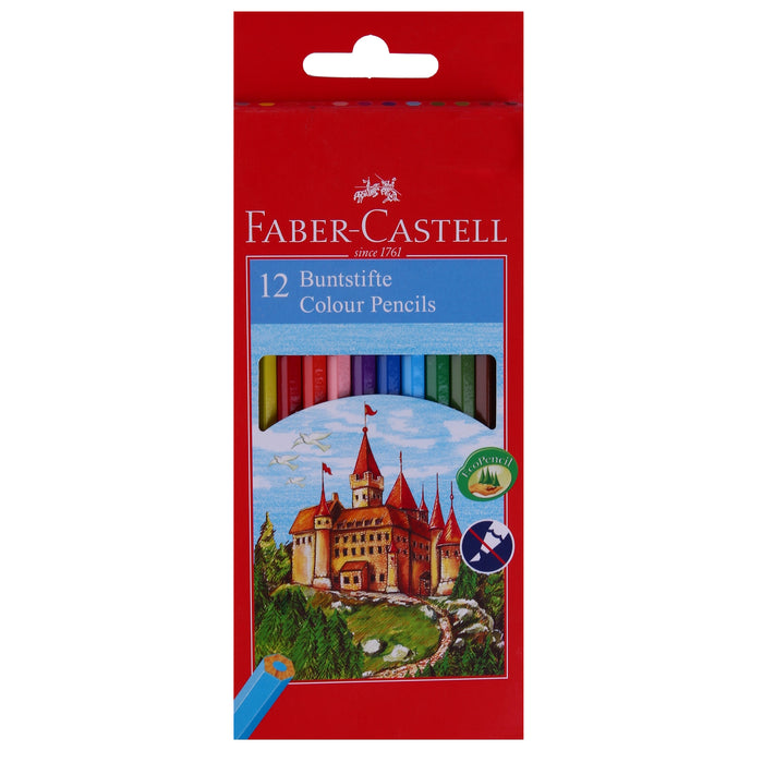 Faber Castell Color Pencils,6250/12250 Pack of 12