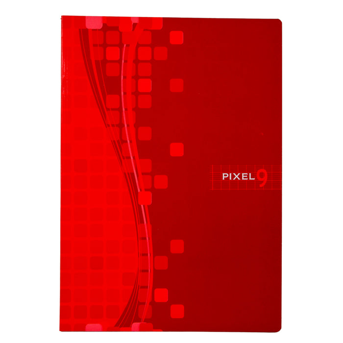 Mintra Pixel Stapled Notebook, A4 (29.5 x 21cm), Squares, 48 Sheets