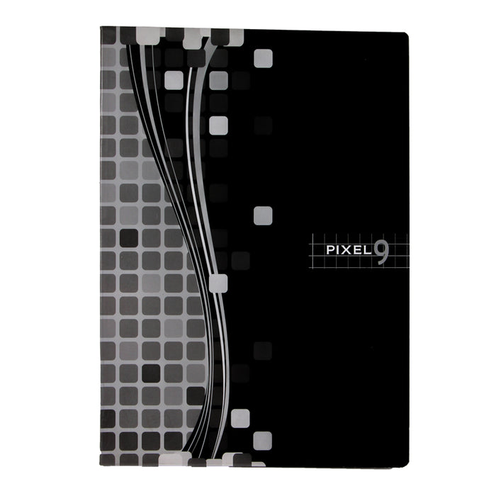 Mintra Pixel Stapled Notebook, A4 (29.5 x 21cm), Squares, 48 Sheets