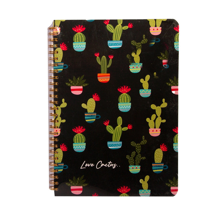 Mofkera Wire Notebook, Cactus, 24x17cm