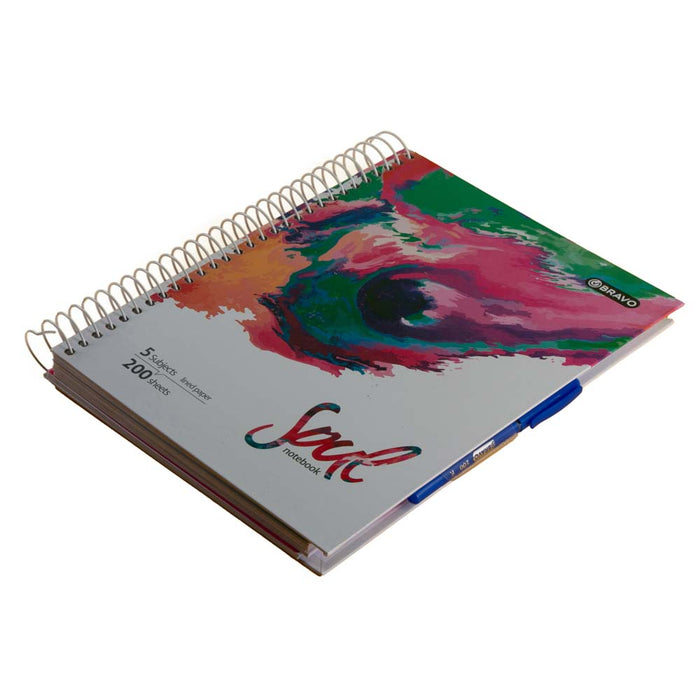 Bravo Soul Notebook, A4 (29.5 x 21cm), 200 Sheets