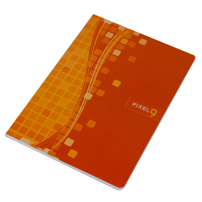 Mintra Pixel Stapled Notebook, A5 (14.8 × 21cm), French Ruling, 48 Sheets