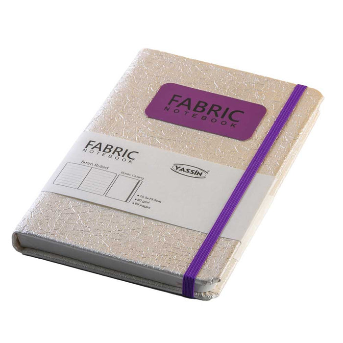 YASSIN 979 Notebook, Fabric, A6, 112 Sheets