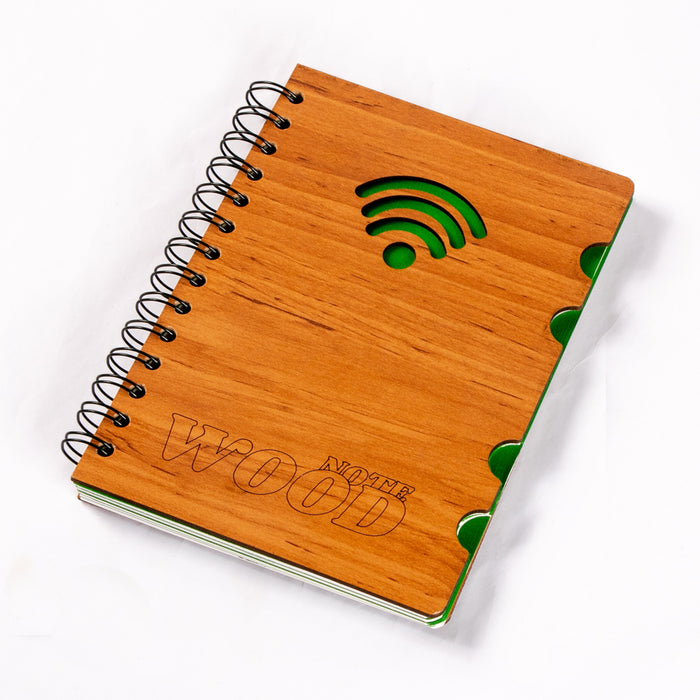 Yassin 1177 Notebook, Woody Note, A5 (14.8 × 21cm), 125 Sheets