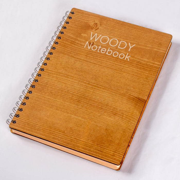Yassin 966 Notebook Woody Note, A4 (29.5 x 21cm), 120 Sheets