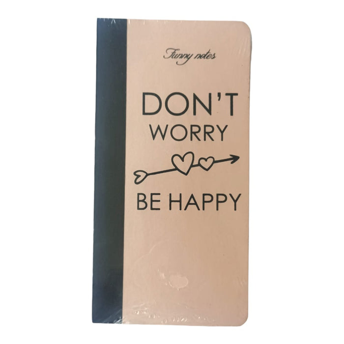 YASSIN 1163 Notebook Funny Notes, 9x16.5 cm