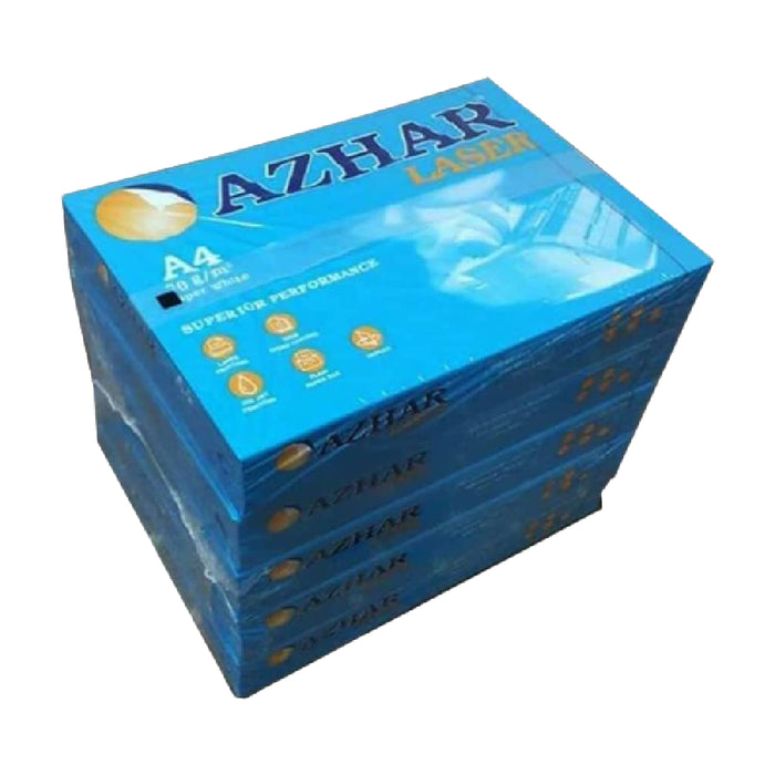 Azhar A4 Copy Paper Laser 70 gm., 5 Reams